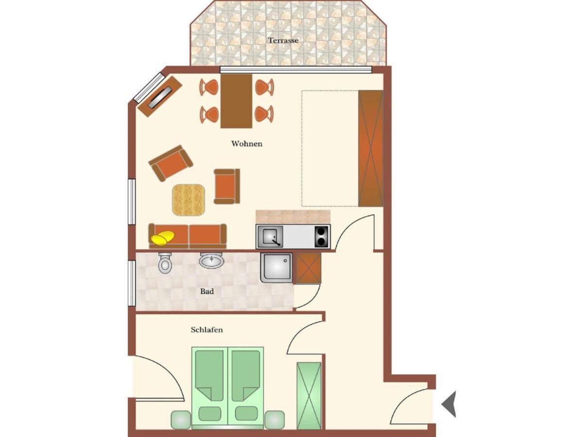 Haus Duenenglueck, Whg. 14 Apartment คุกซ์ฮาเวน ภายนอก รูปภาพ
